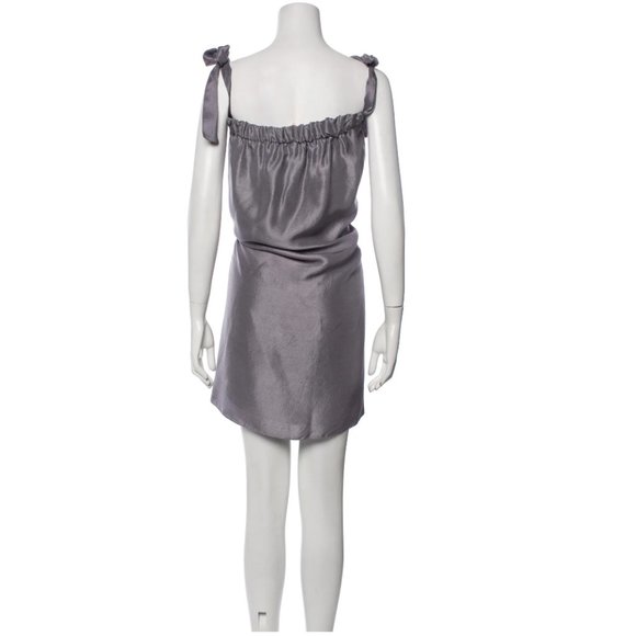 AZEEZA Square Neckline Mini Dress Size: S - Picture 3 of 6